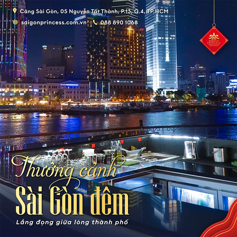 Enjoy SAIGON by night & release your mind