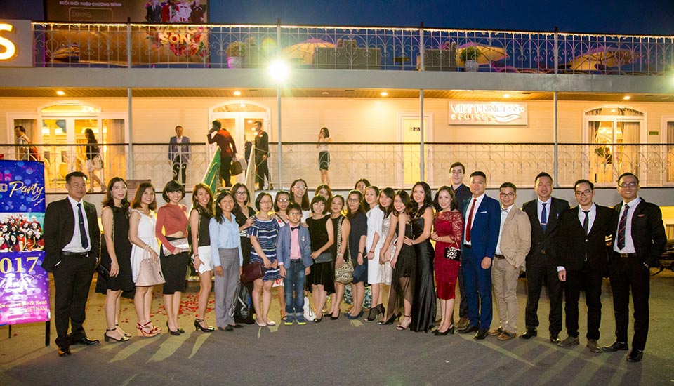 A&K Vietnam - Year End Party 2017 on Saigon Princess