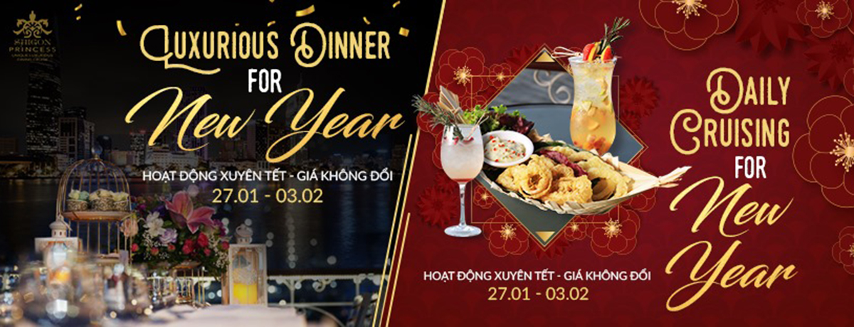 Luxurious Dinner for New Year