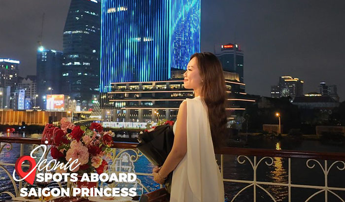 Top 5 must-visit check-in spots on a Saigon river cruise at night