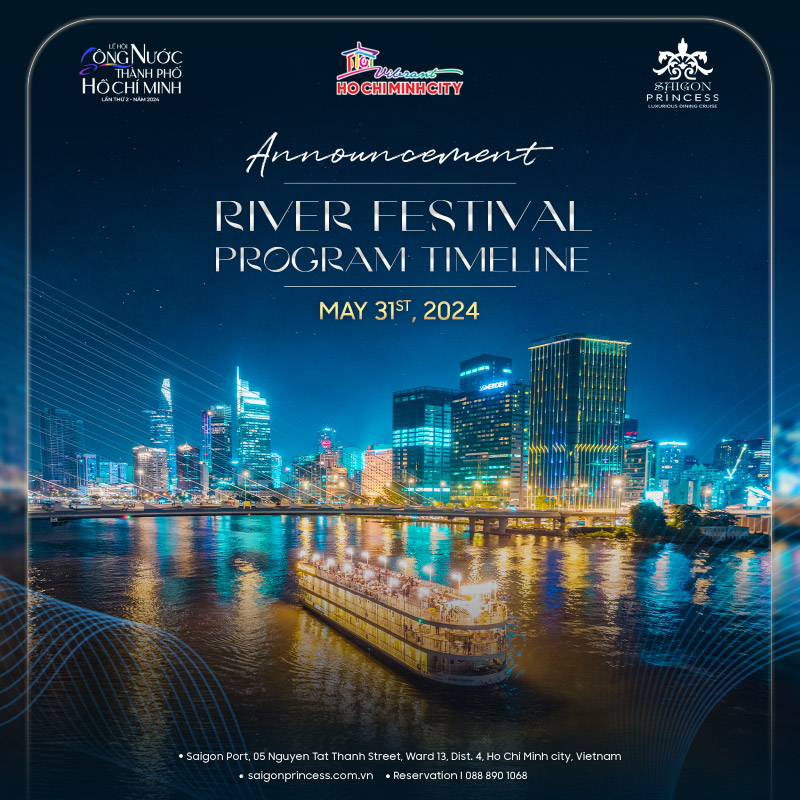 [Notice] River festival program timeline 31.05.2024