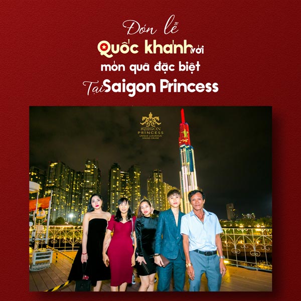 Celebrating The National Day with a special gift at the Saigon Princess