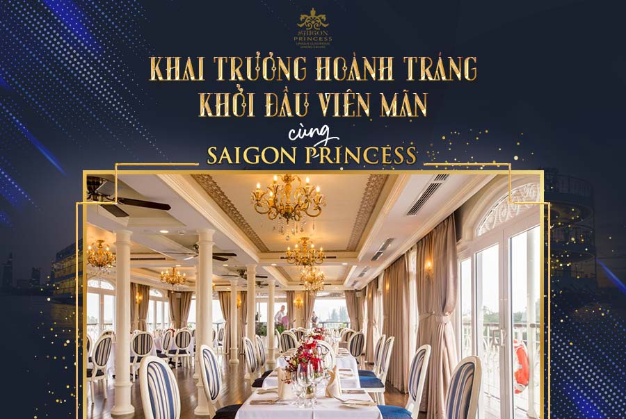 Grand opening party with Saigon Princess