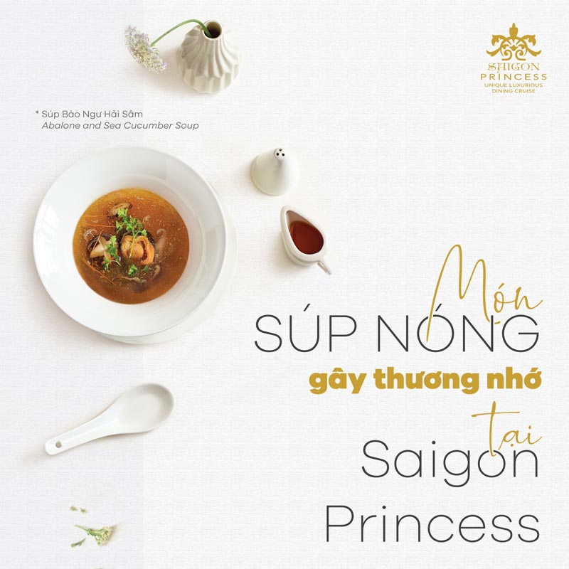 The hot memorable soup at Saigon Princess