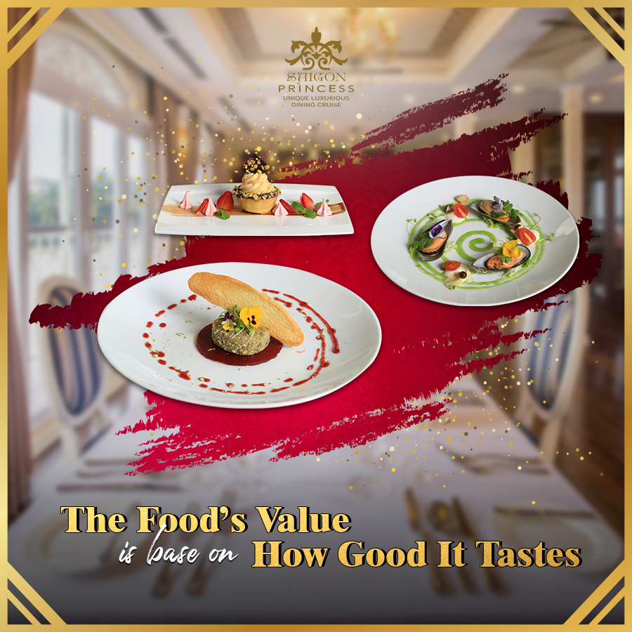 The Food's value is base on How good it tastes.